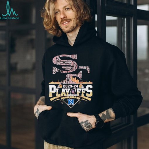 Skyline city San Francisco 49ers 2023 24 Playoffs shirt