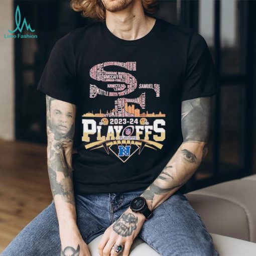 Skyline city San Francisco 49ers 2023 24 Playoffs shirt