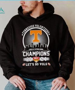 Skyline city Tennessee Volunteers Cheez It Citrus Bowl Champions 2024 let’s go Vols shirt