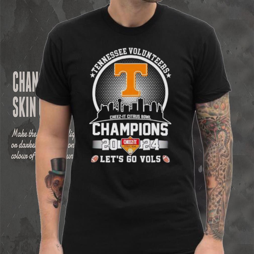 Skyline city Tennessee Volunteers Cheez It Citrus Bowl Champions 2024 let’s go Vols shirt Skyline city Tennessee Volunteers Cheez It Citrus Bowl Champions 2024 let’s go Vols shirt