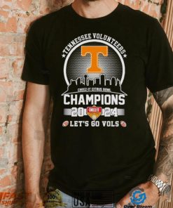 Skyline city Tennessee Volunteers Cheez It Citrus Bowl Champions 2024 let’s go Vols shirt