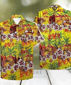 Slayer Tropical Flowers 2024 Summer Trending Hawaiian Shirt