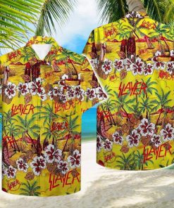 Slayer Tropical Flowers 2024 Summer Trending Hawaiian Shirt