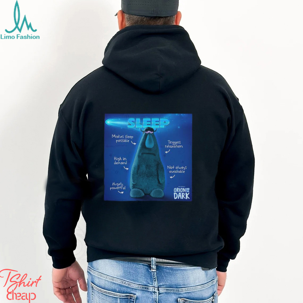 Sleep Orion And The Dark Meet The Night Entities Streaming February 2 On Netflix Unisex T shirt Sleep Orion And The Dark Meet The Night Entities Streaming February 2 On Netflix Unisex T shirt