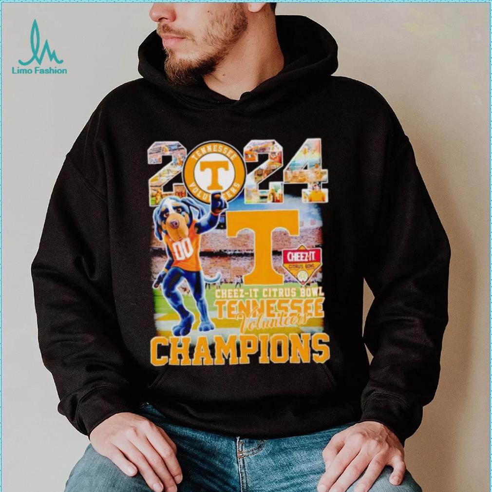 Smokey mascot 2024 Cheez It Citrus Bowl Tennessee Volunteers Champions shirt Smokey mascot 2024 Cheez It Citrus Bowl Tennessee Volunteers Champions shirt