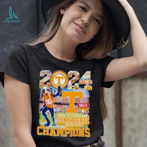 Smokey mascot 2024 Cheez It Citrus Bowl Tennessee Volunteers Champions shirt