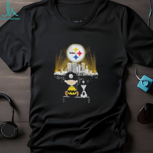 Snoopy Charlie Brown Pittsburgh Steelers Shirt