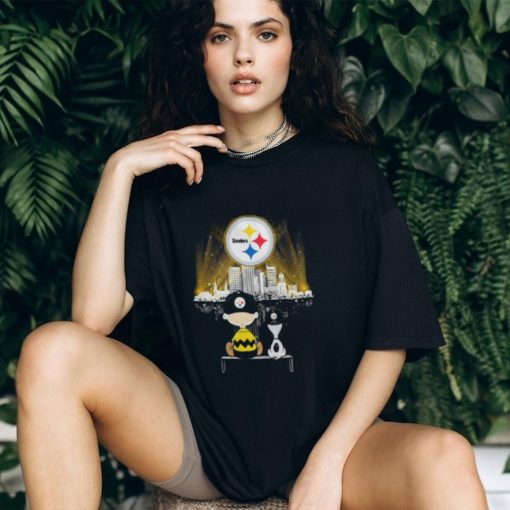 Snoopy Charlie Brown Pittsburgh Steelers Shirt