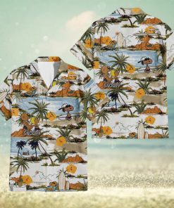 Snoopy & Friends Hawaiian Beach Shorts