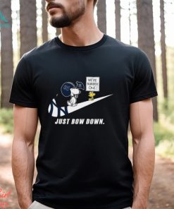 Snoopy MLB Just Bow Down New York Yankees shirt