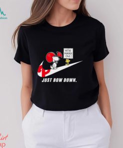 Snoopy MLB Just Bow Down Philadelphia Phillies shirt