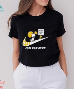 Snoopy MLB Just Bow Down San Diego Padres shirt