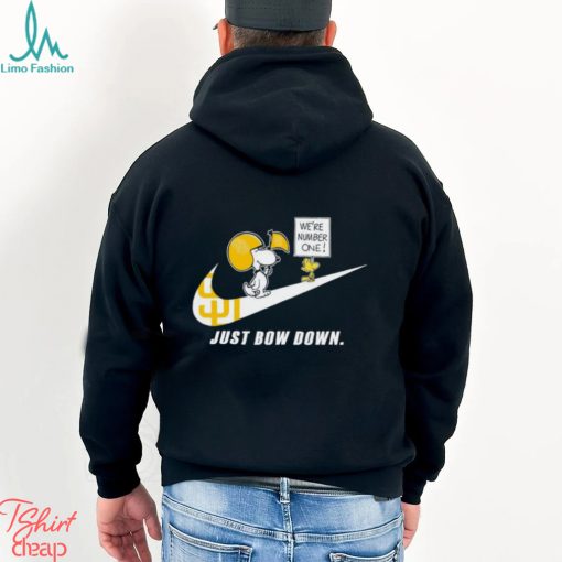 Snoopy MLB Just Bow Down San Diego Padres shirt