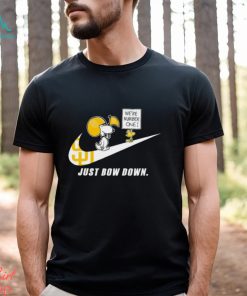Snoopy MLB Just Bow Down San Diego Padres shirt