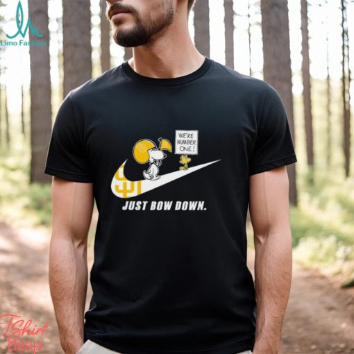 Snoopy MLB Just Bow Down San Diego Padres shirt