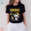 Snoopy Minnesota Wild Make Me Drinks Shirt