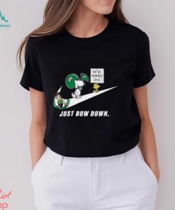 Snoopy NBA Just Bow Down Boston Celtics shirt