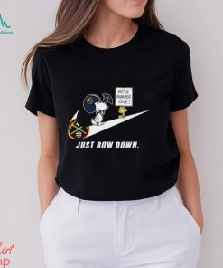 Snoopy NBA Just Bow Down Denver Nuggets shirt