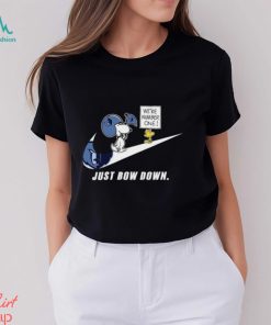 Snoopy NBA Just Bow Down Memphis Grizzlies shirt