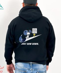 Snoopy NBA Just Bow Down Memphis Grizzlies shirt