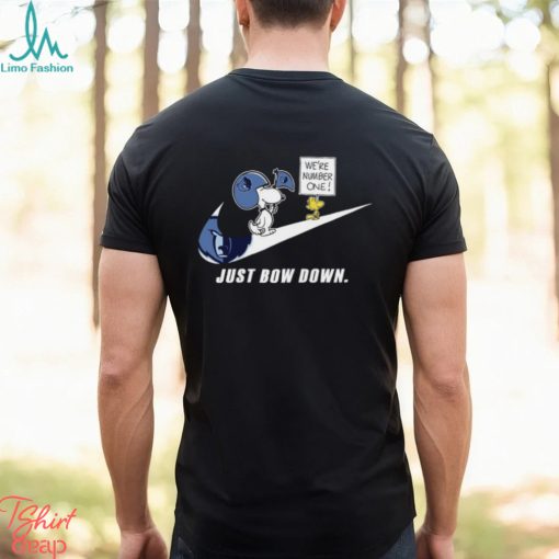 Snoopy NBA Just Bow Down Memphis Grizzlies shirt