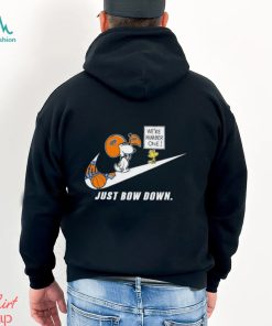 Snoopy NBA Just Bow Down New York Knicks shirt