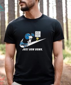 Snoopy NBA Just Bow Down Orlando Magic shirt