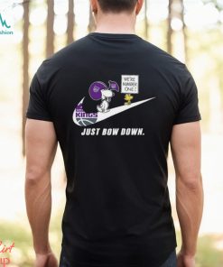 Snoopy NBA Just Bow Down Sacramento Kings shirt