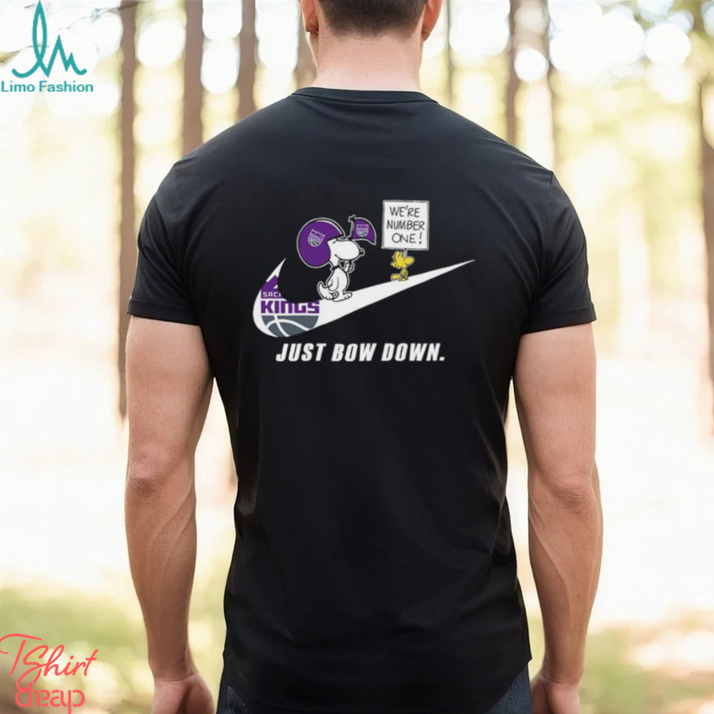 Snoopy NBA Just Bow Down Sacramento Kings shirt Snoopy NBA Just Bow Down Sacramento Kings shirt