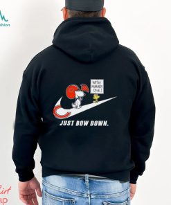 Snoopy NFL Just Bow Down Chicago Bears shirt