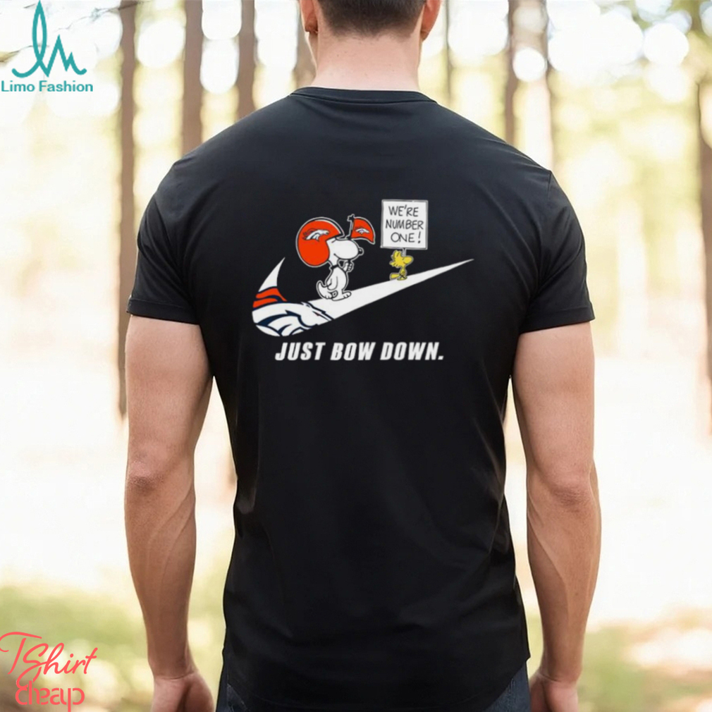 Snoopy NFL Just Bow Down Denver Broncos shirt Snoopy NFL Just Bow Down Denver Broncos shirt