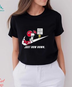 Snoopy NFL Just Bow Down Kansas City Chiefs shirt