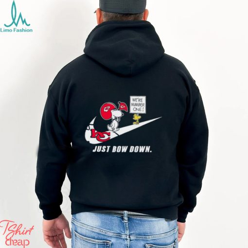 Snoopy NFL Just Bow Down Kansas City Chiefs shirt