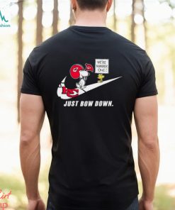 Snoopy NFL Just Bow Down Kansas City Chiefs shirt