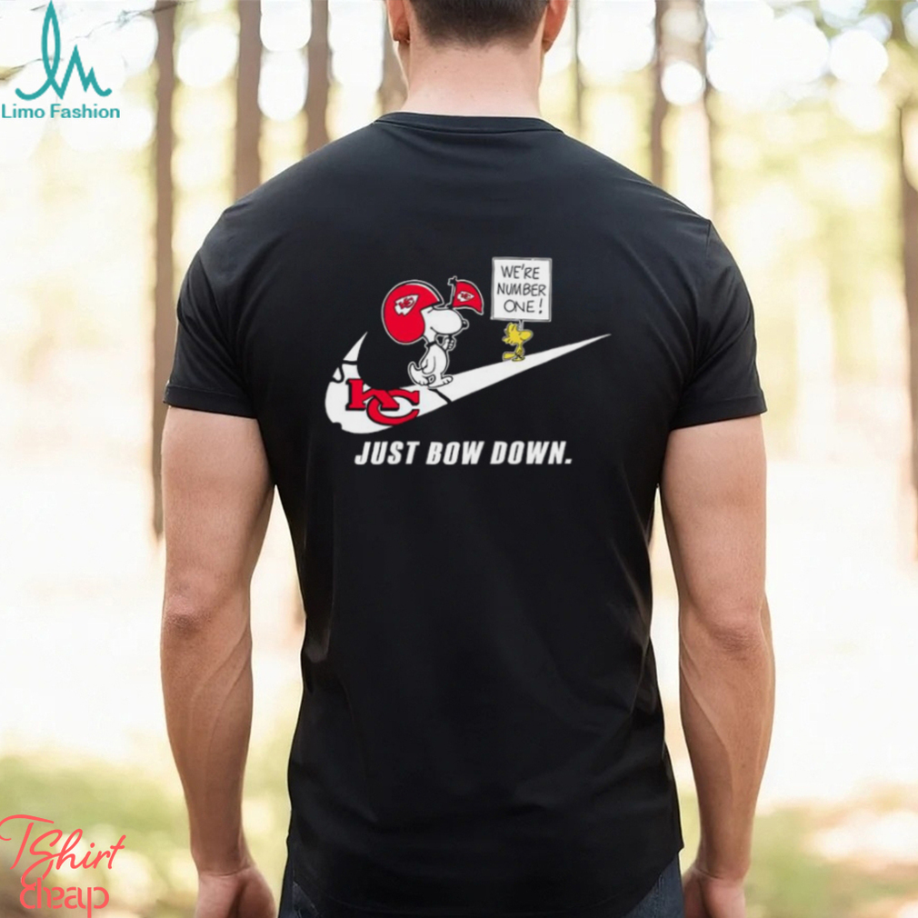 Snoopy NFL Just Bow Down Kansas City Chiefs shirt Snoopy NFL Just Bow Down Kansas City Chiefs shirt