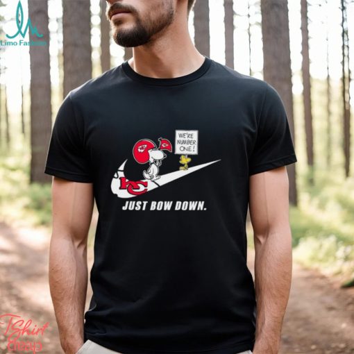 Snoopy NFL Just Bow Down Kansas City Chiefs shirt