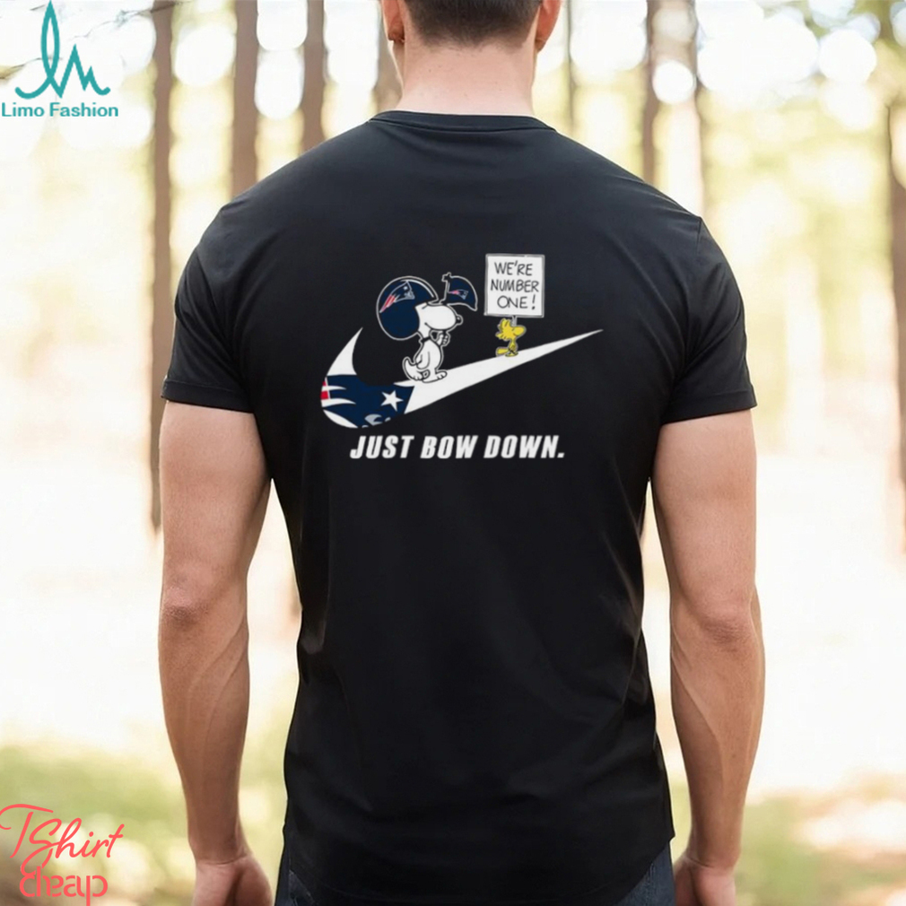 Snoopy NFL Just Bow Down New England Patriots shirt Snoopy NFL Just Bow Down New England Patriots shirt