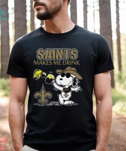 Snoopy New Orleans Saints Make Me Drinks Shirt