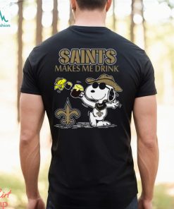Snoopy New Orleans Saints Make Me Drinks Shirt
