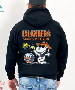 Snoopy New York Islanders Make Me Drinks Shirt