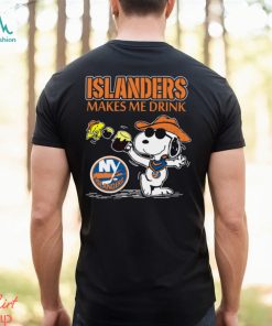 Snoopy New York Islanders Make Me Drinks Shirt