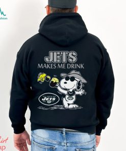Snoopy New York Jets Make Me Drinks Shirt