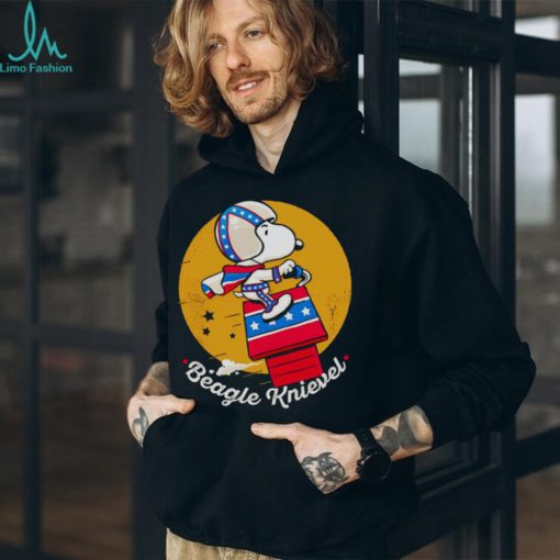 Snoopy Peanuts Beagle knievel shirt