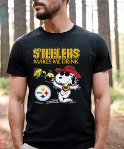 Snoopy Pittsburgh Steelers Make Me Drinks Shirt