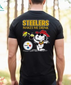Snoopy Pittsburgh Steelers Make Me Drinks Shirt