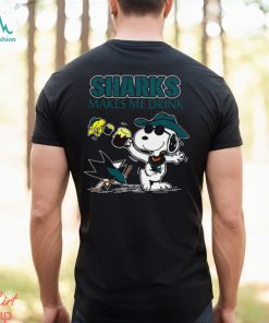 Snoopy San Jose Sharks Make Me Drinks Shirt