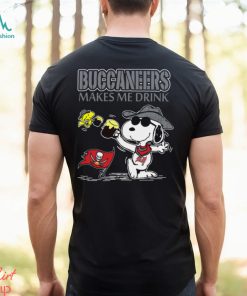 Snoopy Tampa Bay Buccaneers Make Me Drinks Shirt