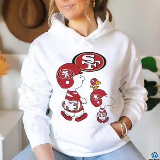 Snoopy The Peanuts San Francisco 49ers Shirt
