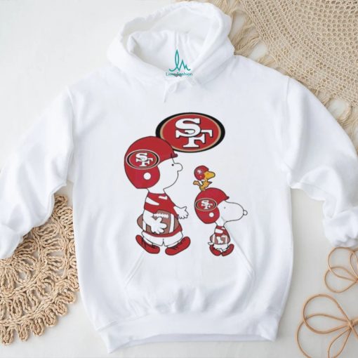 Snoopy The Peanuts San Francisco 49ers Shirt