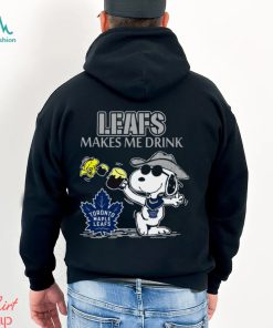 Snoopy Toronto Maple Leafs Make Me Drinks Shirt
